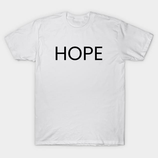 hope T-Shirt by purplecrowshub